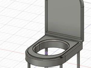 Portable Toilet 3D Model