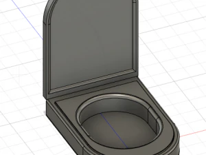 Portable Toilet 3D Model