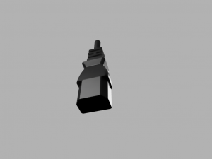 Power Plug 3D Model