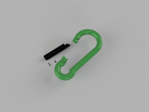 Carabiner 3D मॉडल