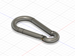 Carabiner 3D मॉडल