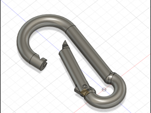 Carabiner 3D मॉडल