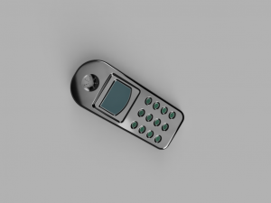 Retro Phone 3D Модель