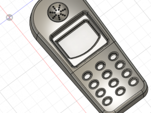 Retro Phone 3D Модель