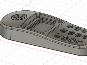 Retro Phone 3D Модель