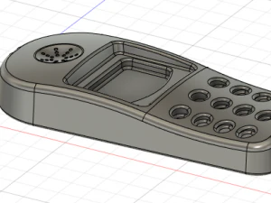 Retro Phone 3D Model