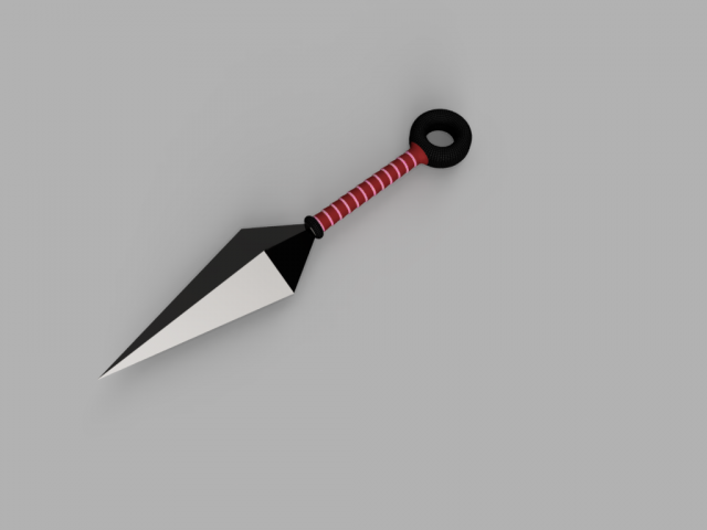 Kunai 3Dモデル .c4d .max .obj .3ds .fbx .stl .blend 