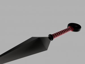 Kunai 3Dモデル