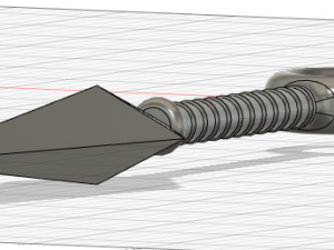 Kunai 3Dモデル