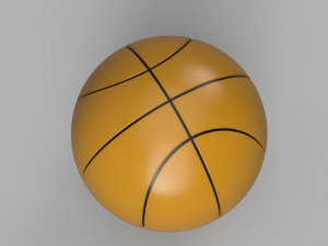 Basketball 3D Model