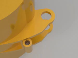 Excavator Bucket 3D Model