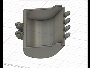 Excavator Bucket 3D Model