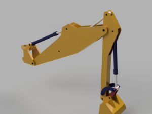 Excavator Arm Modelo 3D