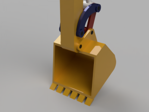 Excavator Arm Modelo 3D