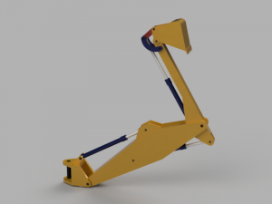 Excavator Arm Modelo 3D