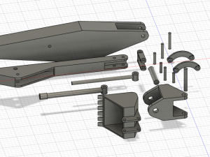Excavator Arm Modelo 3D