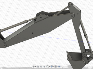 Excavator Arm Modelo 3D