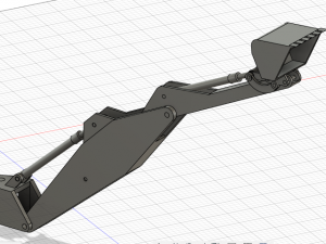 Excavator Arm Modelo 3D