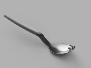 ForkSpoon 3D Model
