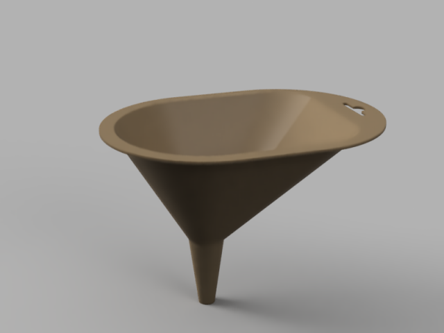 Funnel Modello 3D .c4d .max .obj .3ds .fbx .stl .blend 