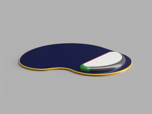 Mouse Pad Model 3D