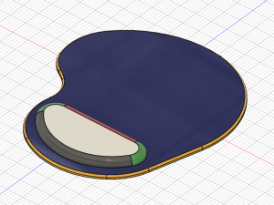 Mouse Pad Model 3D