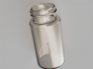 Pill Bottle 3D Model