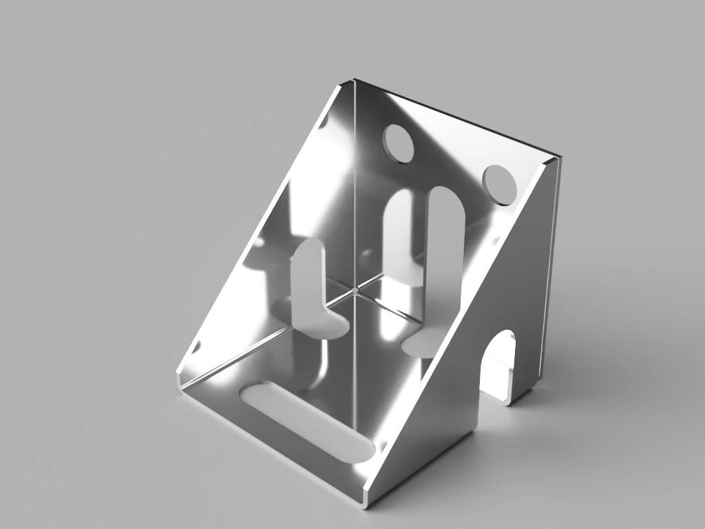 Wall Support 3D Model .c4d .max .obj .3ds .fbx .stl .blend 