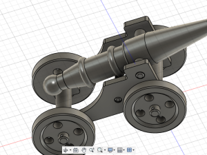 Cannon Modello 3D