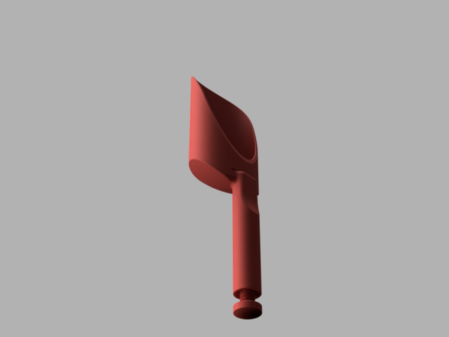Spatula 3D Модель .c4d .max .obj .3ds .fbx .stl .blend 