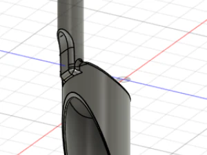 Esp&aacute;tula Modelo 3D