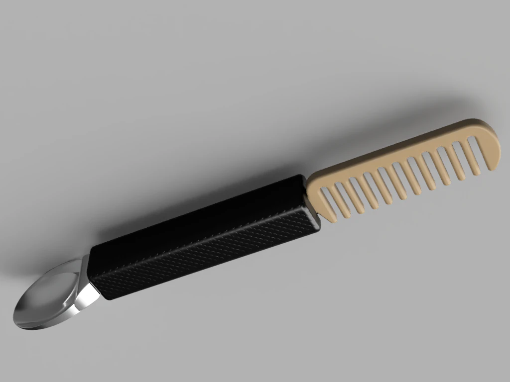 Multitool Utensil 3D Model .c4d .max .obj .3ds .fbx .stl .blend 