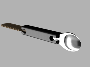 Multitool Utensil Model 3D