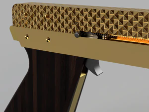 Pistola Modello 3D