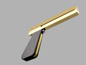 Pistola Modello 3D