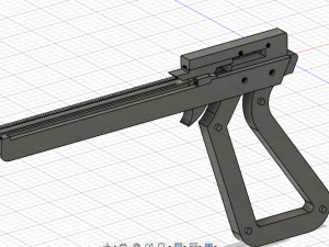 Pistola Modello 3D