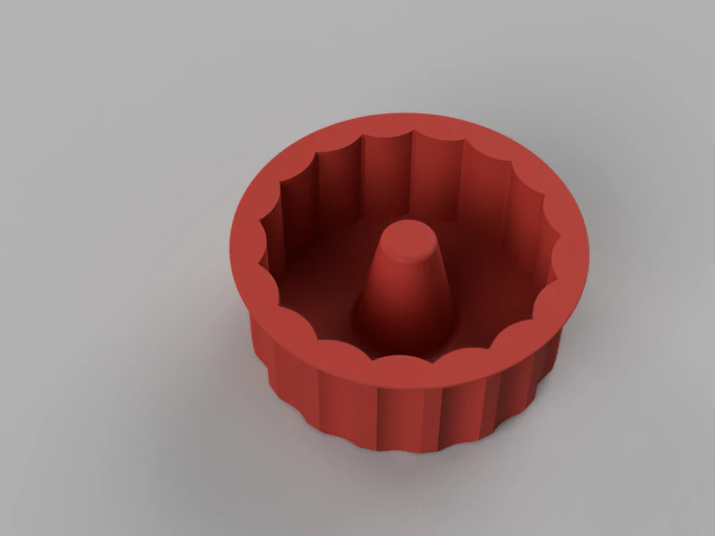 Muffin 3D Model .c4d .max .obj .3ds .fbx .stl .blend 