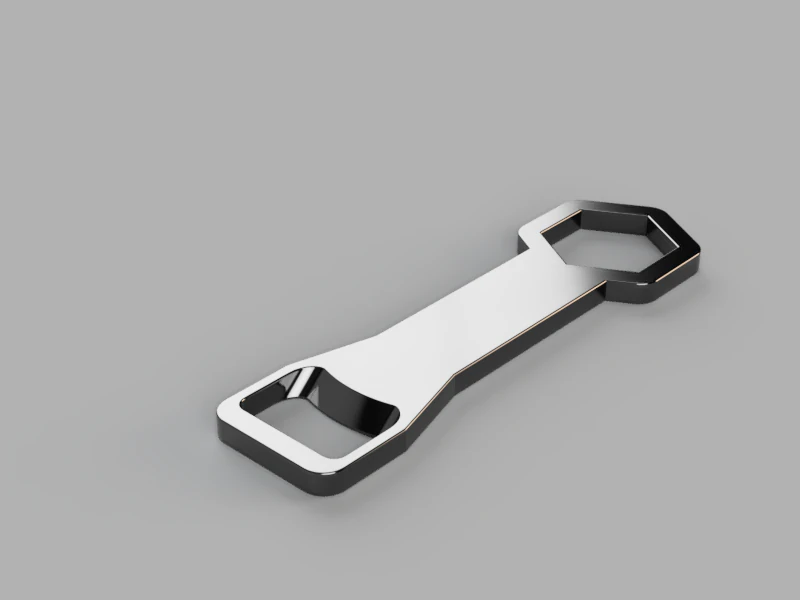 Bottle Opener 3D Model .c4d .max .obj .3ds .fbx .stl .blend 