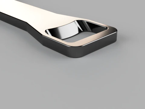 Bottle Opener 3D Model