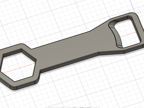 Bottle Opener Modèle 3D