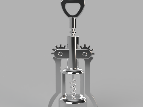 Corkscrew 3D मॉडल