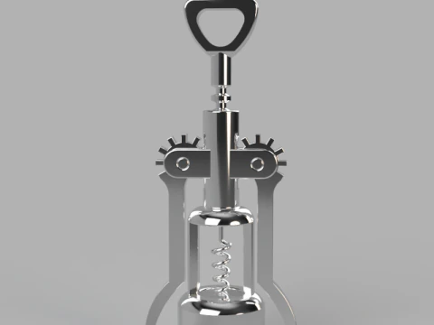 Corkscrew 3D Model