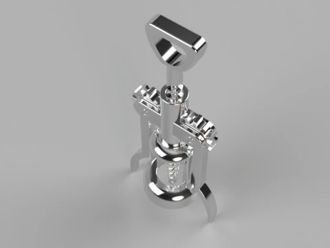 Corkscrew 3D Model