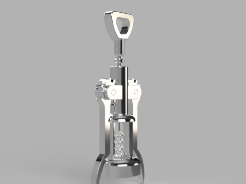 Corkscrew 3D मॉडल