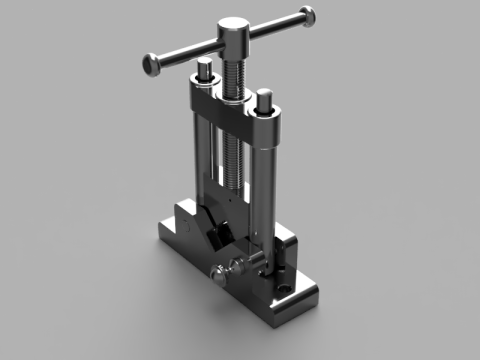 Pipe Vise 3D Model