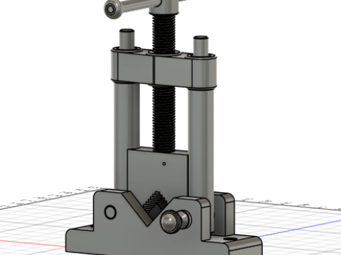Pipe Vise 3D Model