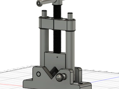 Morsa per tubi Modello 3D