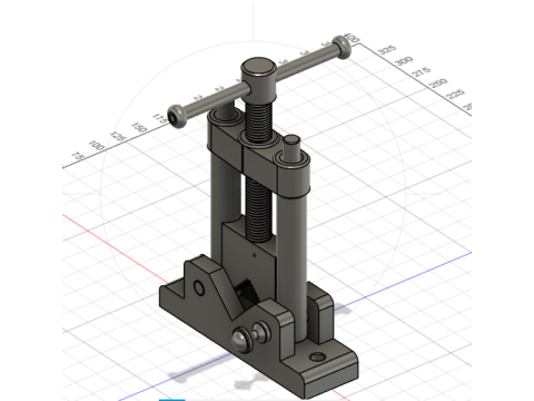 Pipe Vise 3D Model