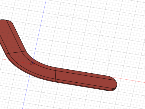 Boomerang Modelo 3D