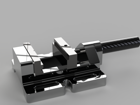 Drill Press Vise 3D Model
